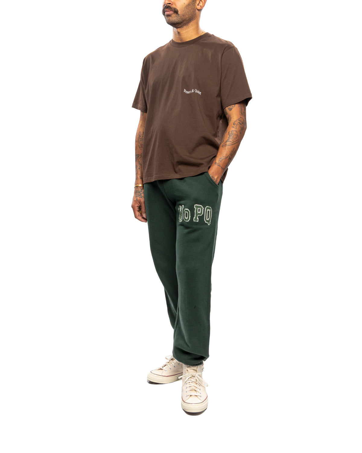 Wordmark T-Shirt Brown