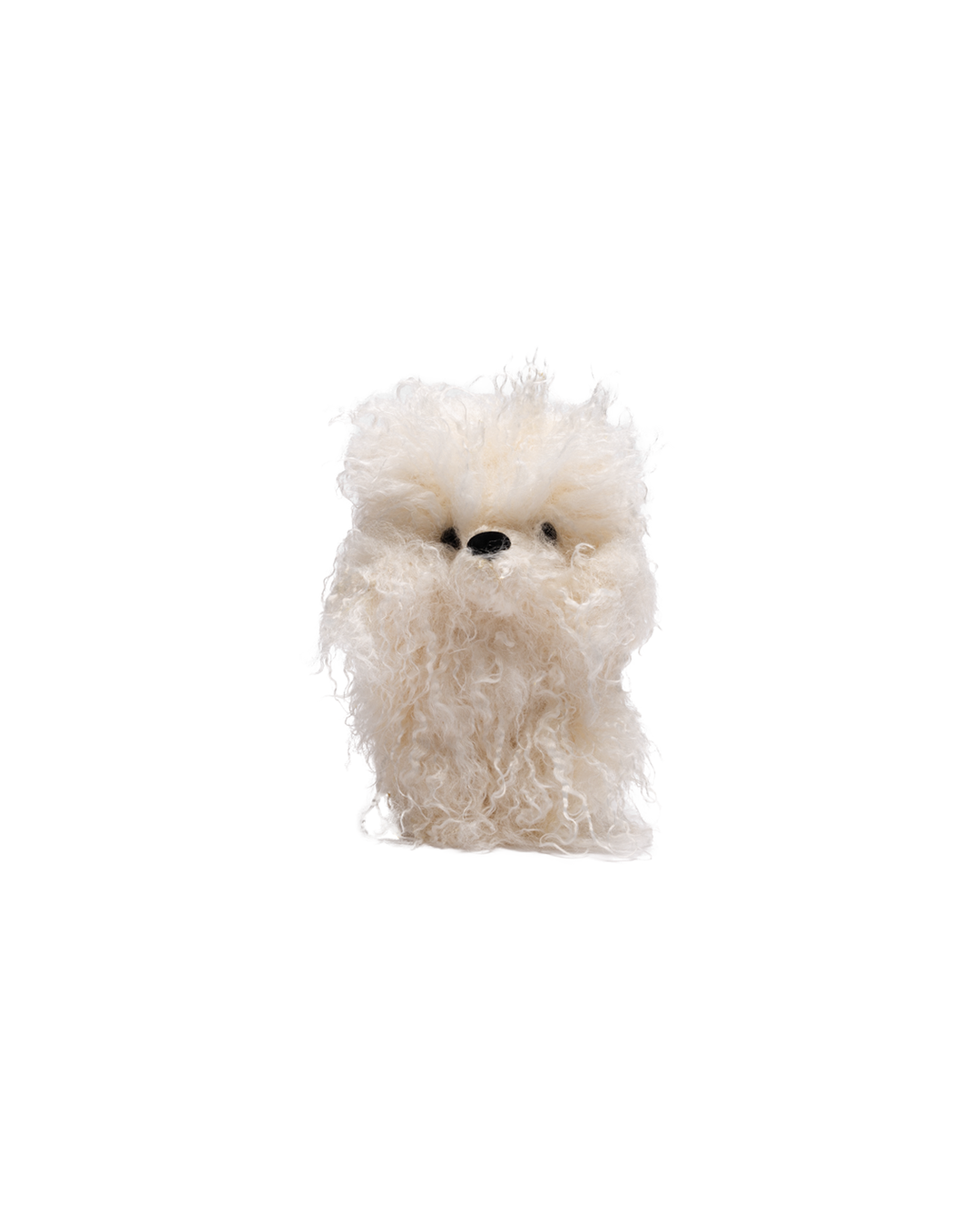 Unisex Furry Teddy Keychain