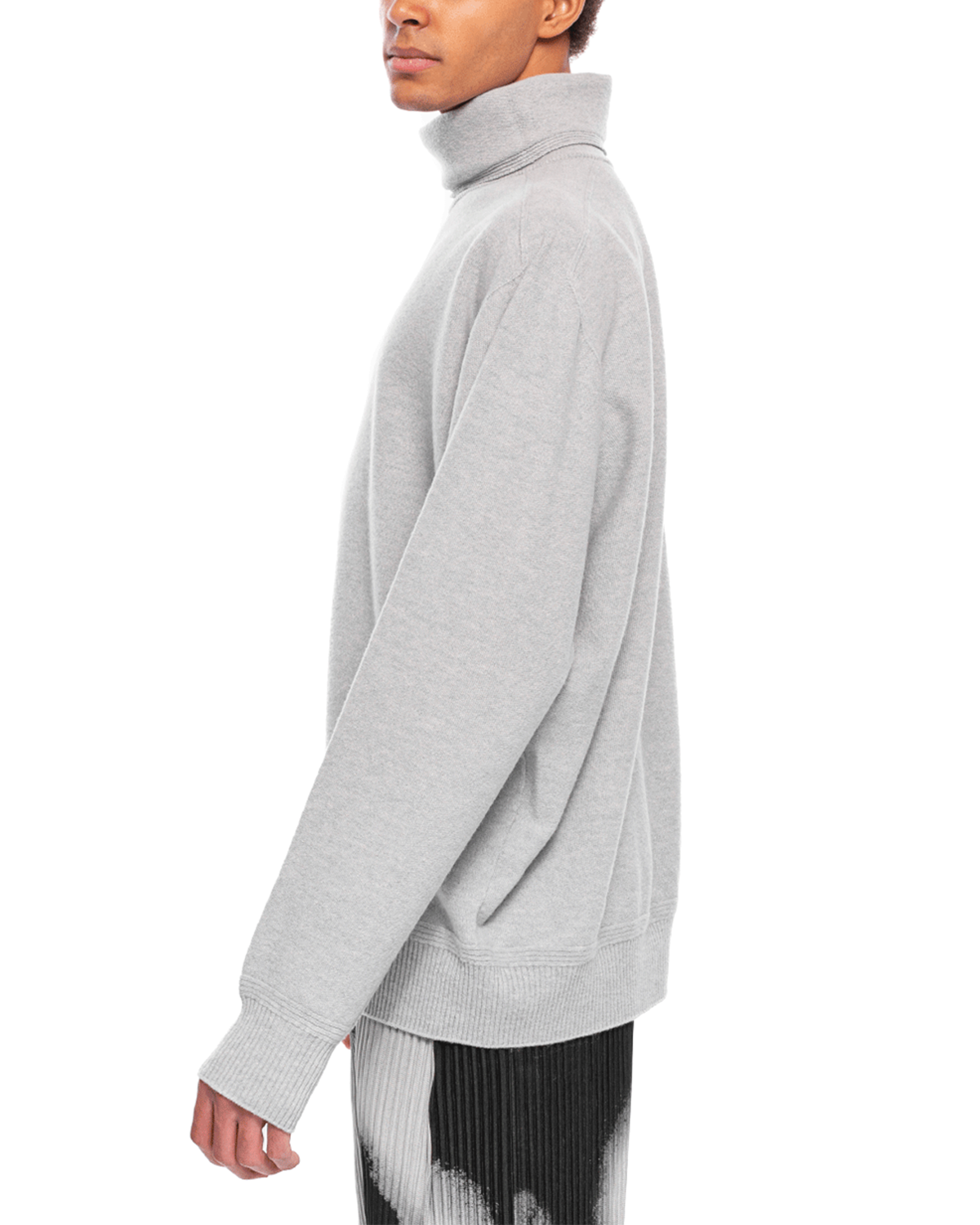 Wool Smooth Sweater Light Gray (no.11)