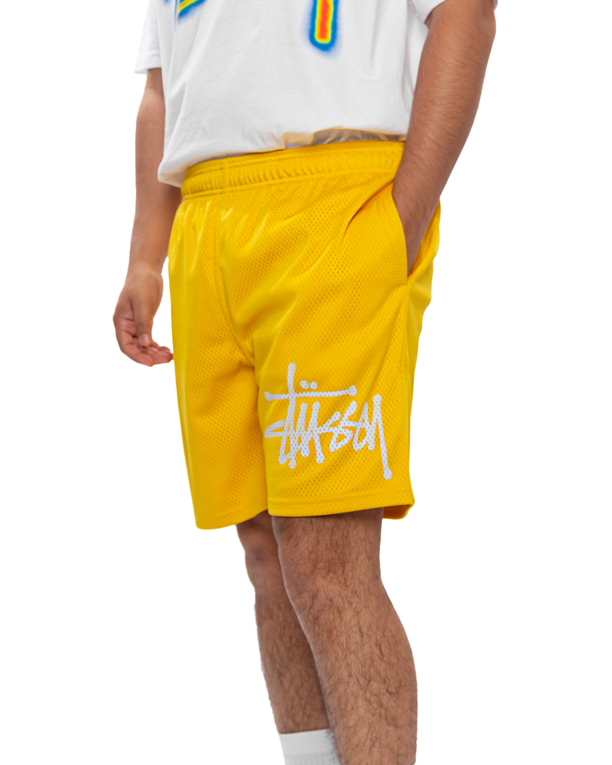 Mesh Short Big Basic 'Sulphur'