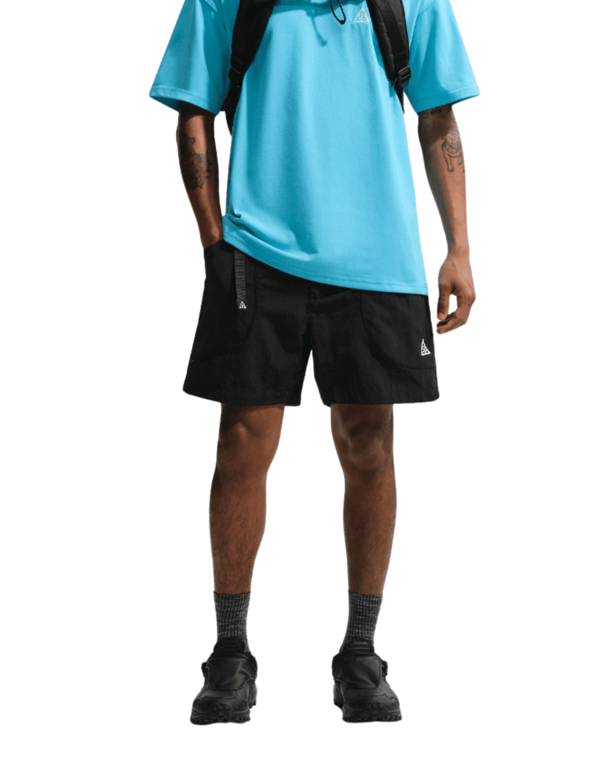 ACG 'Dolomiti' Shorts Black - LIKELIHOOD