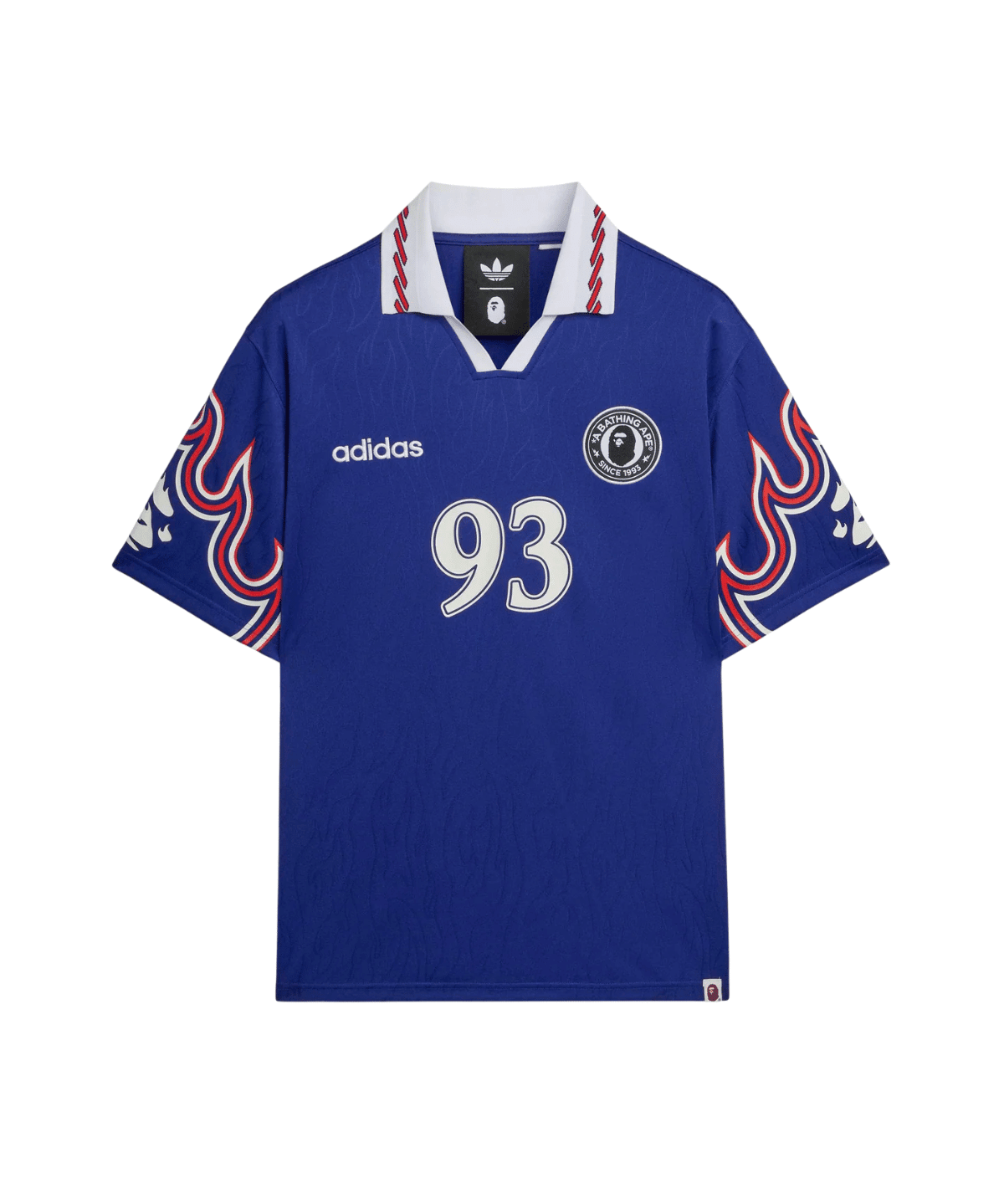 Adidas x BAPE Short Sleeve Flame Jersey - LIKELIHOOD