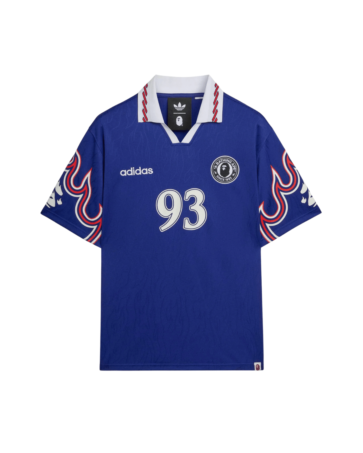 Adidas x BAPE Short Sleeve Flame Jersey - LIKELIHOOD