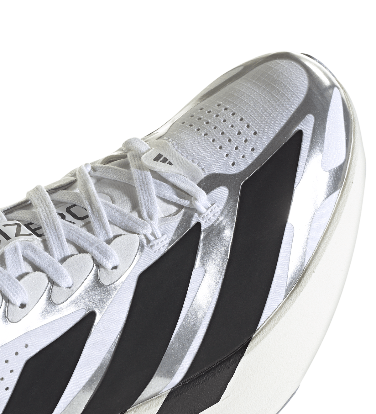 Adizero Evo SL EXO White/Black/Iron Metallic - LIKELIHOOD