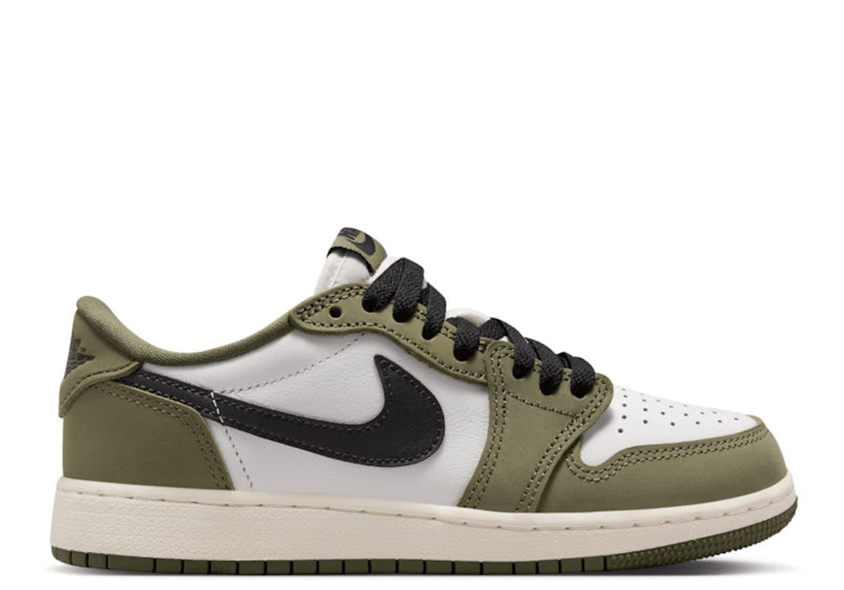 Air Jordan 1 Low OG 'Medium Olive' (GS) - LIKELIHOOD