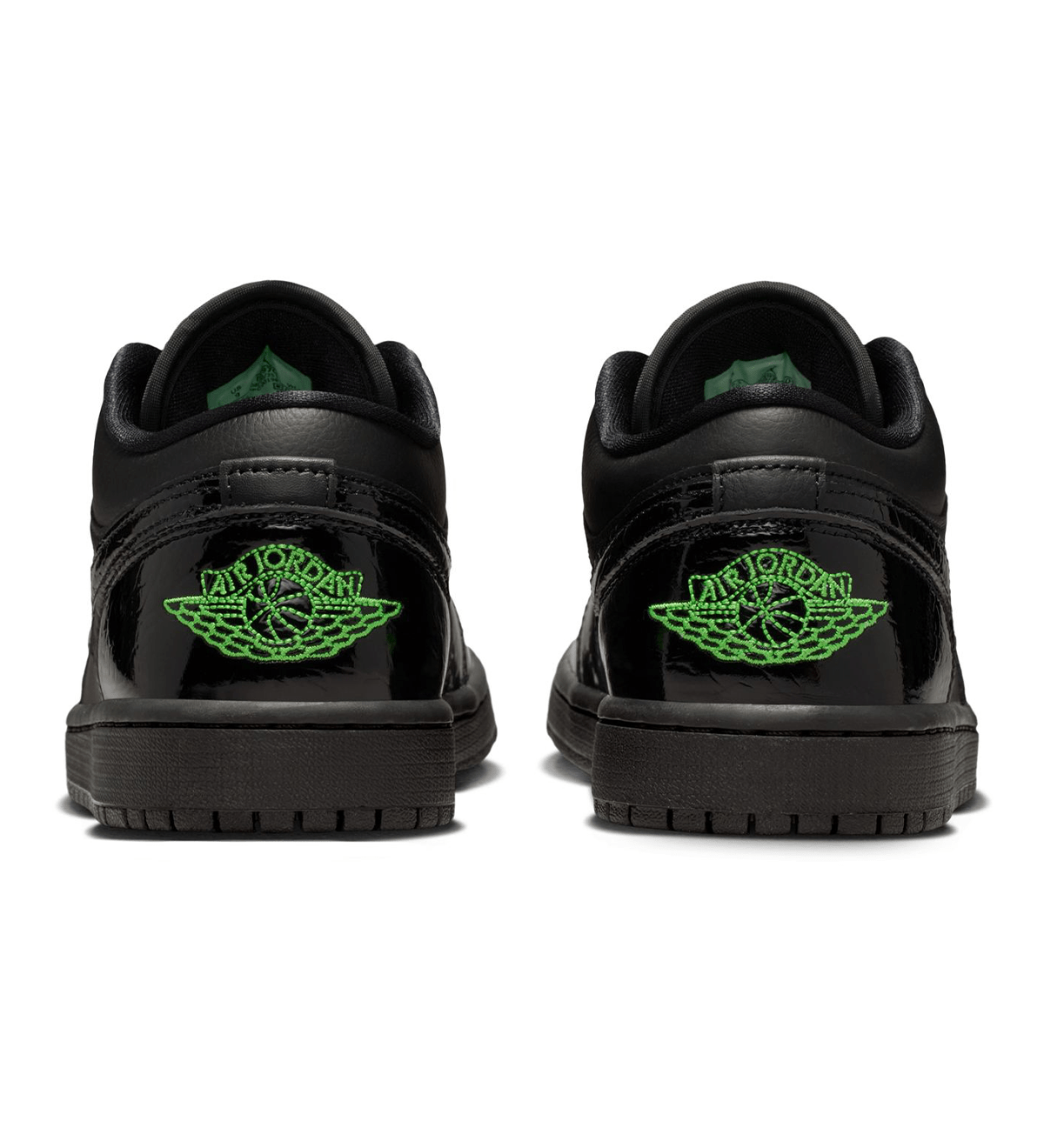 Air Jordan 1 Low SE Black/Scream Green (Women's) - LIKELIHOOD