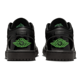 Air Jordan 1 Low SE Black/Scream Green (Women's) - LIKELIHOOD