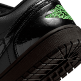 Air Jordan 1 Low SE Black/Scream Green (Women's) - LIKELIHOOD