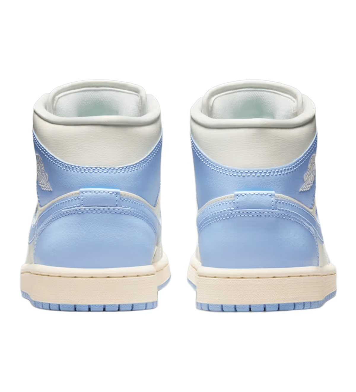 Air Jordan 1 Mid Psychic Blue/Neutral Grey (Women's) - LIKELIHOOD