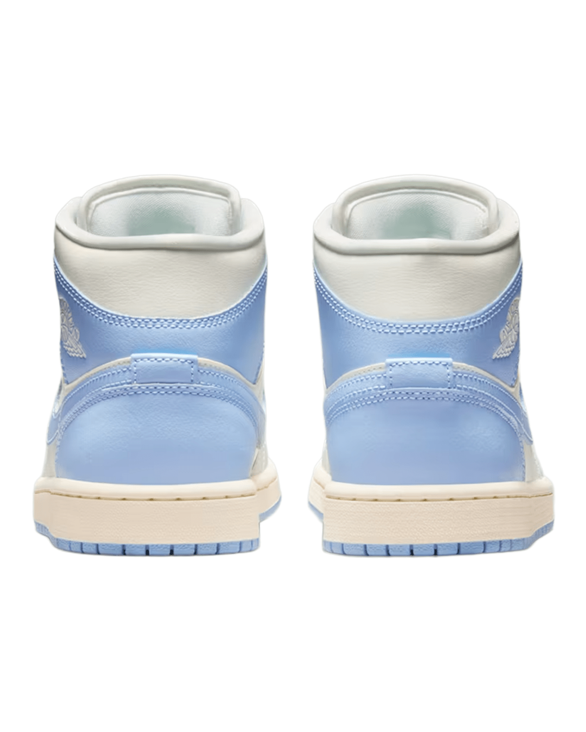 Air Jordan 1 Mid Psychic Blue/Neutral Grey (Women's) - LIKELIHOOD