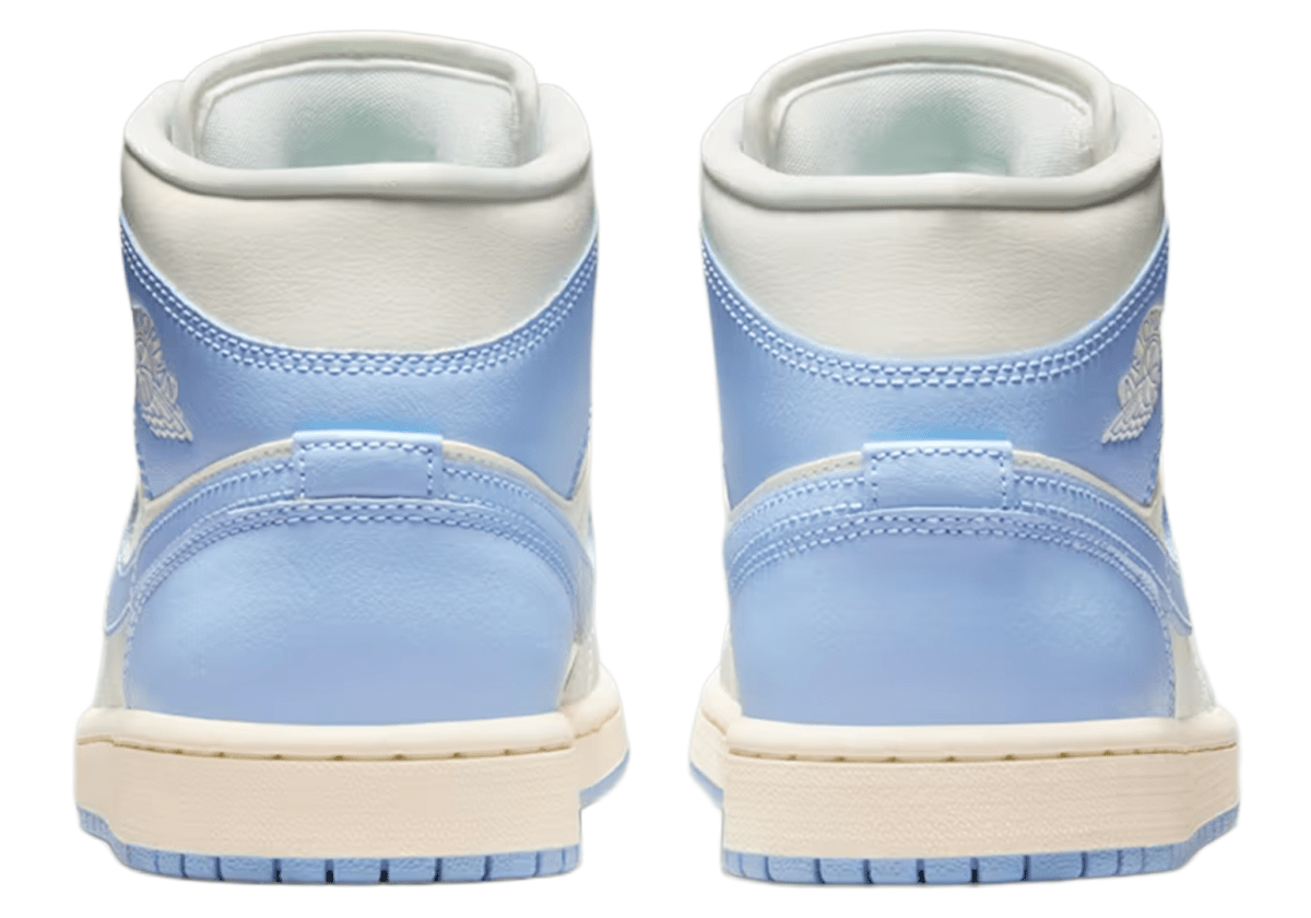 Air Jordan 1 Mid Psychic Blue/Neutral Grey (Women's) - LIKELIHOOD