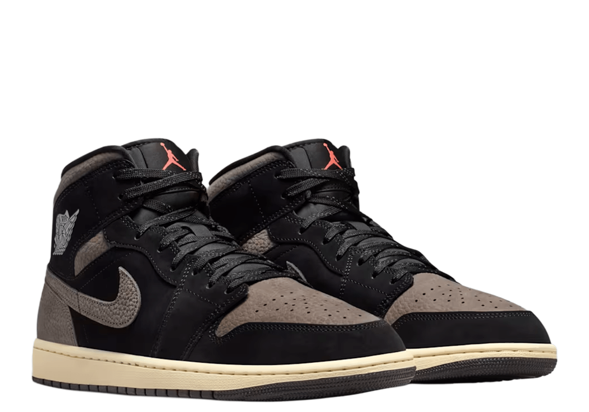 Air Jordan 1 Mid SE Black/Olive Grey - LIKELIHOOD
