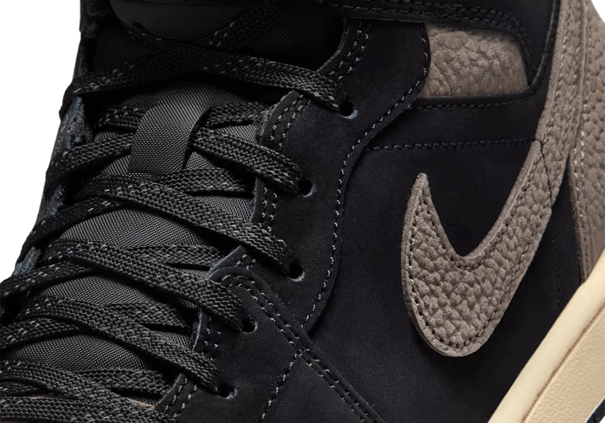 Air Jordan 1 Mid SE Black/Olive Grey - LIKELIHOOD