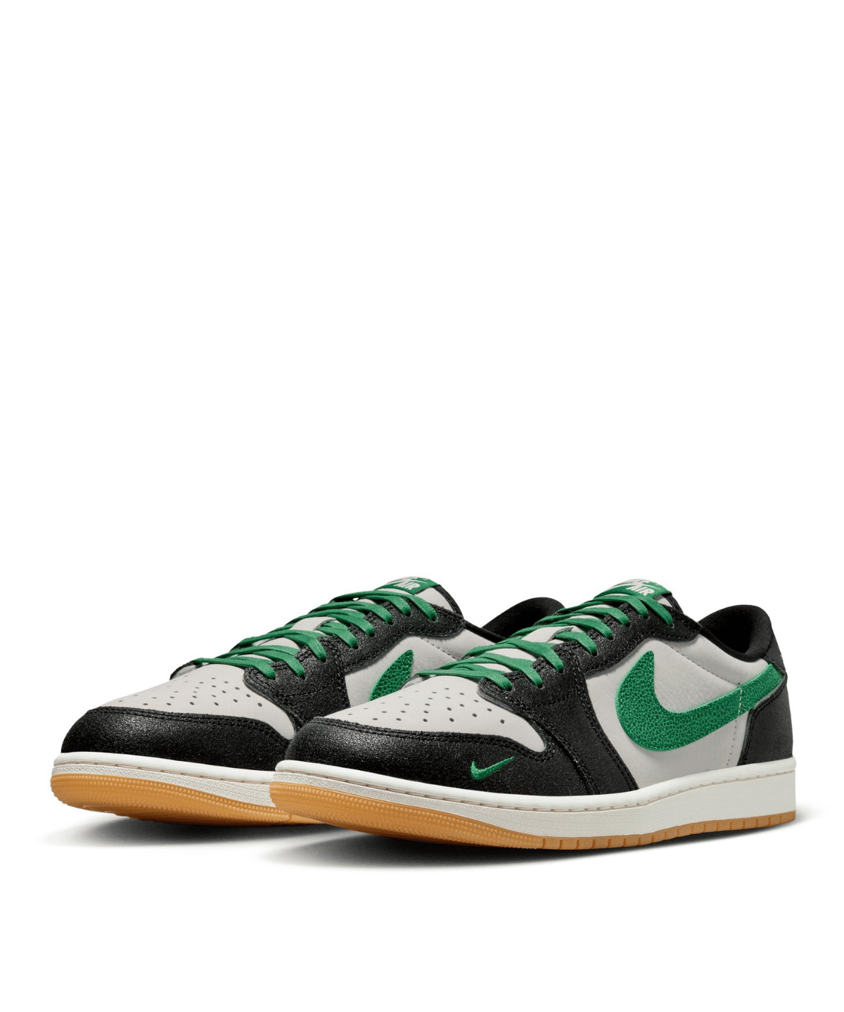 Air Jordan 1 Retro Low OG 'Phantom and Pine Green' - LIKELIHOOD
