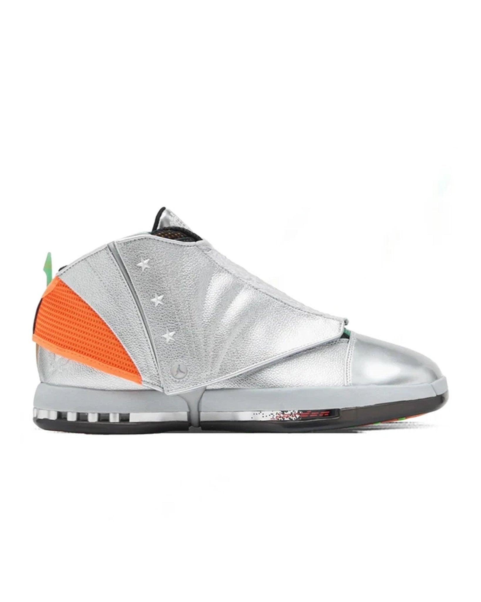 Air Jordan 16 FTY SP Metallic Silver/Picante Red - LIKELIHOOD