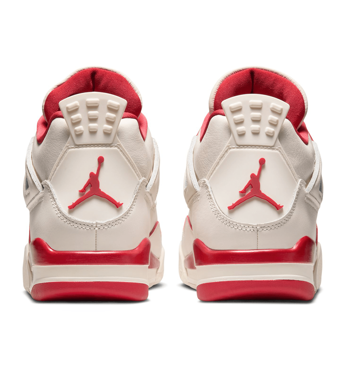 Air Jordan 4 Retro 'Pale Ivory and Tough Red' (Women's) - LIKELIHOOD