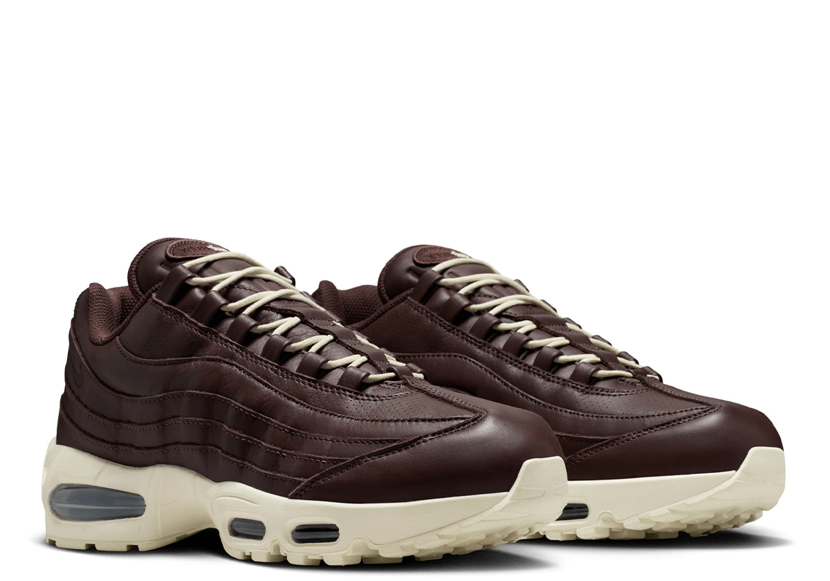 Air Max 95 Big Bubble Leather Baroque Brown/Coconut Milk - LIKELIHOOD