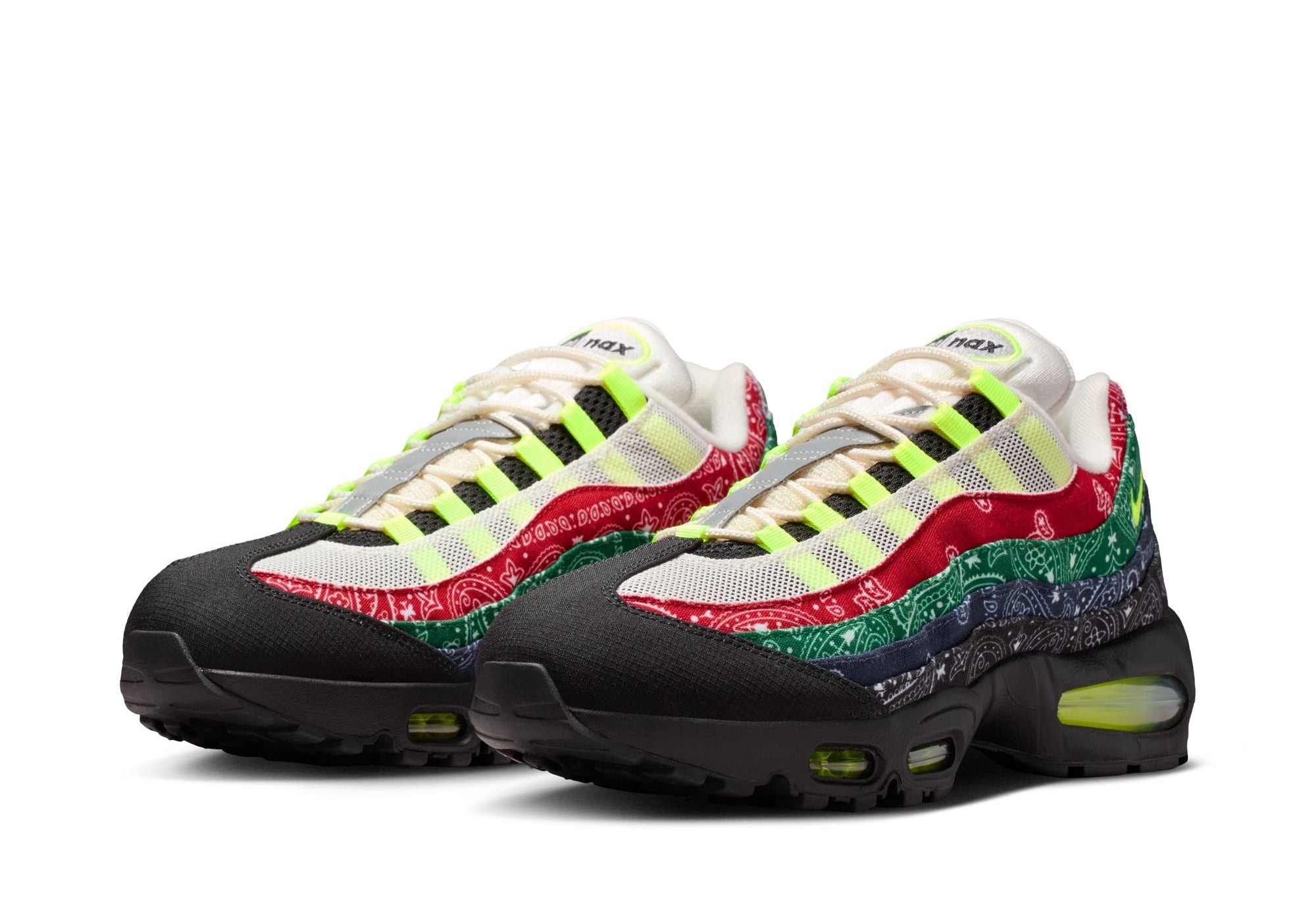Air Max 95 Big Bubble 'Neon Paisley Bandana' - LIKELIHOOD