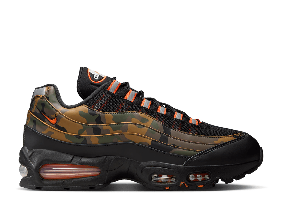 Air Max 95 Black/Safety Orange - LIKELIHOOD