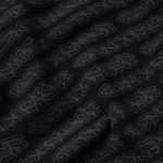 All Over Tag Knit Sweater Black - LIKELIHOOD