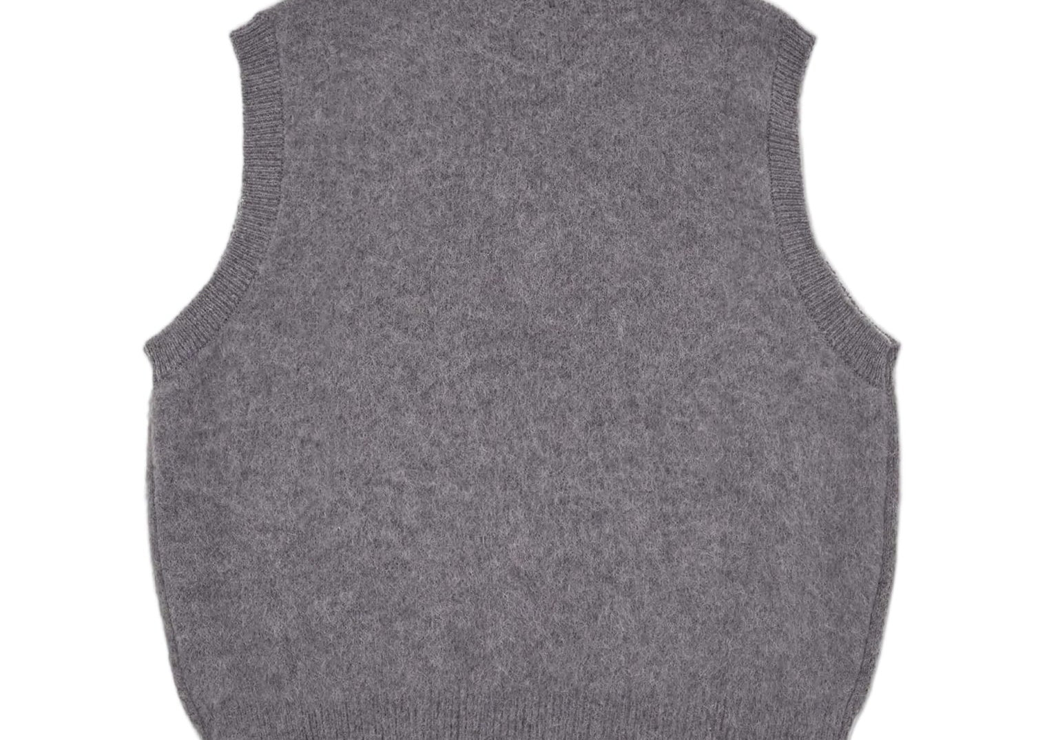 Alpaca Knit Vest Grey - LIKELIHOOD