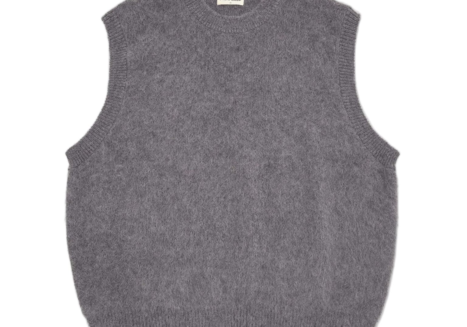 Alpaca Knit Vest Grey - LIKELIHOOD