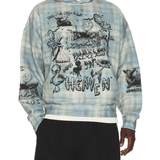 Already in Heaven Plaid Hoodie Tartan - LIKELIHOOD