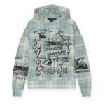 Already in Heaven Plaid Hoodie Tartan - LIKELIHOOD