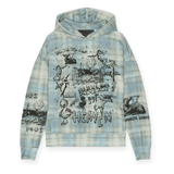 Already in Heaven Plaid Hoodie Tartan - LIKELIHOOD