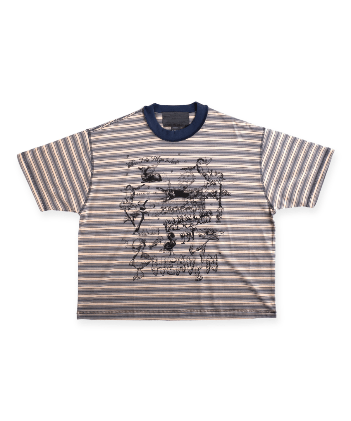 Already in Heaven Striped Tee - LIKELIHOOD