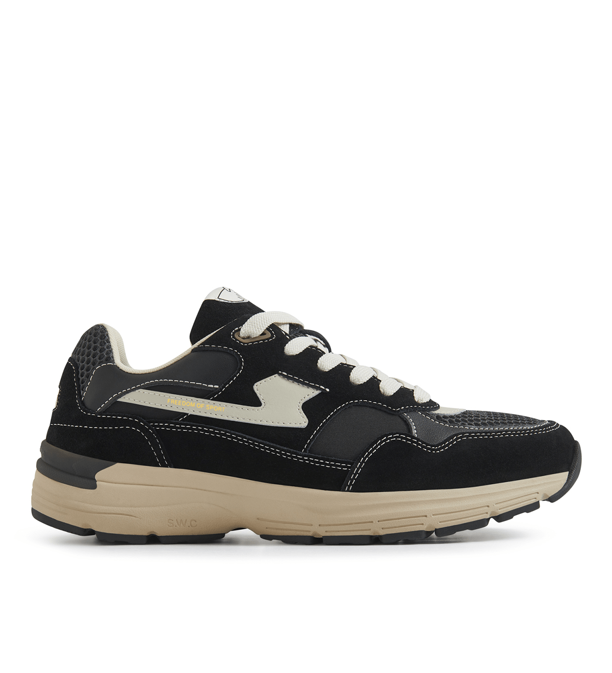 Amiel S - Strike Suede Mix Black - LIKELIHOOD