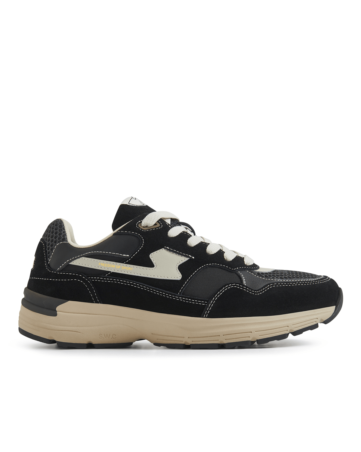 Amiel S - Strike Suede Mix Black - LIKELIHOOD