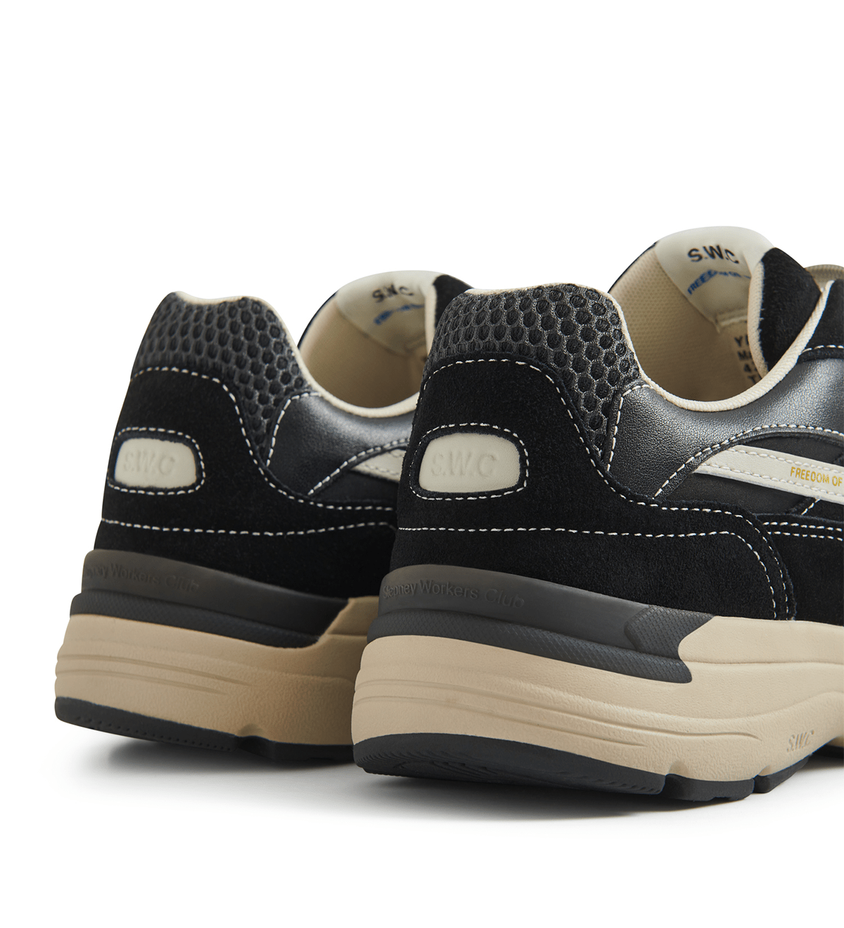 Amiel S - Strike Suede Mix Black - LIKELIHOOD