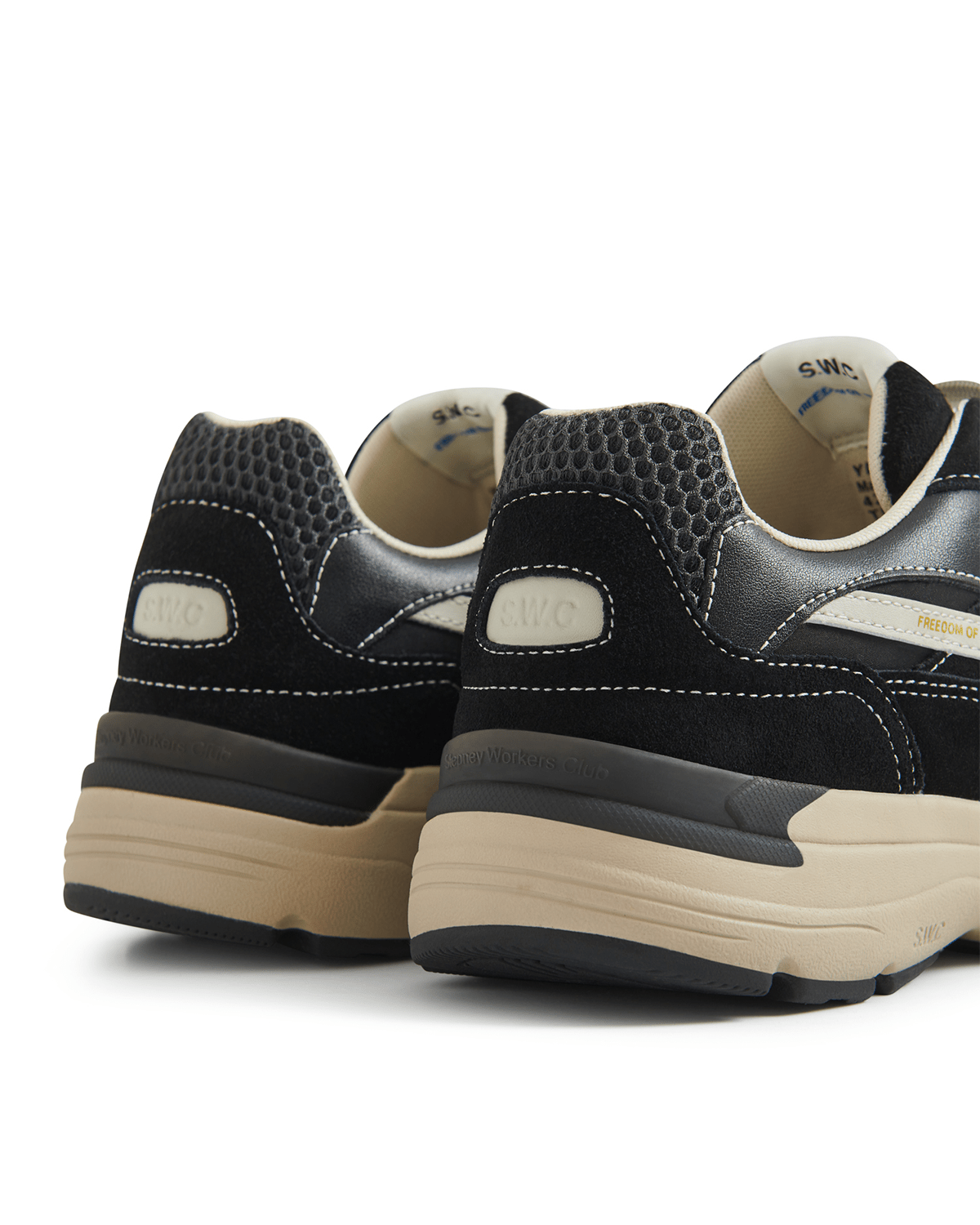 Amiel S - Strike Suede Mix Black - LIKELIHOOD