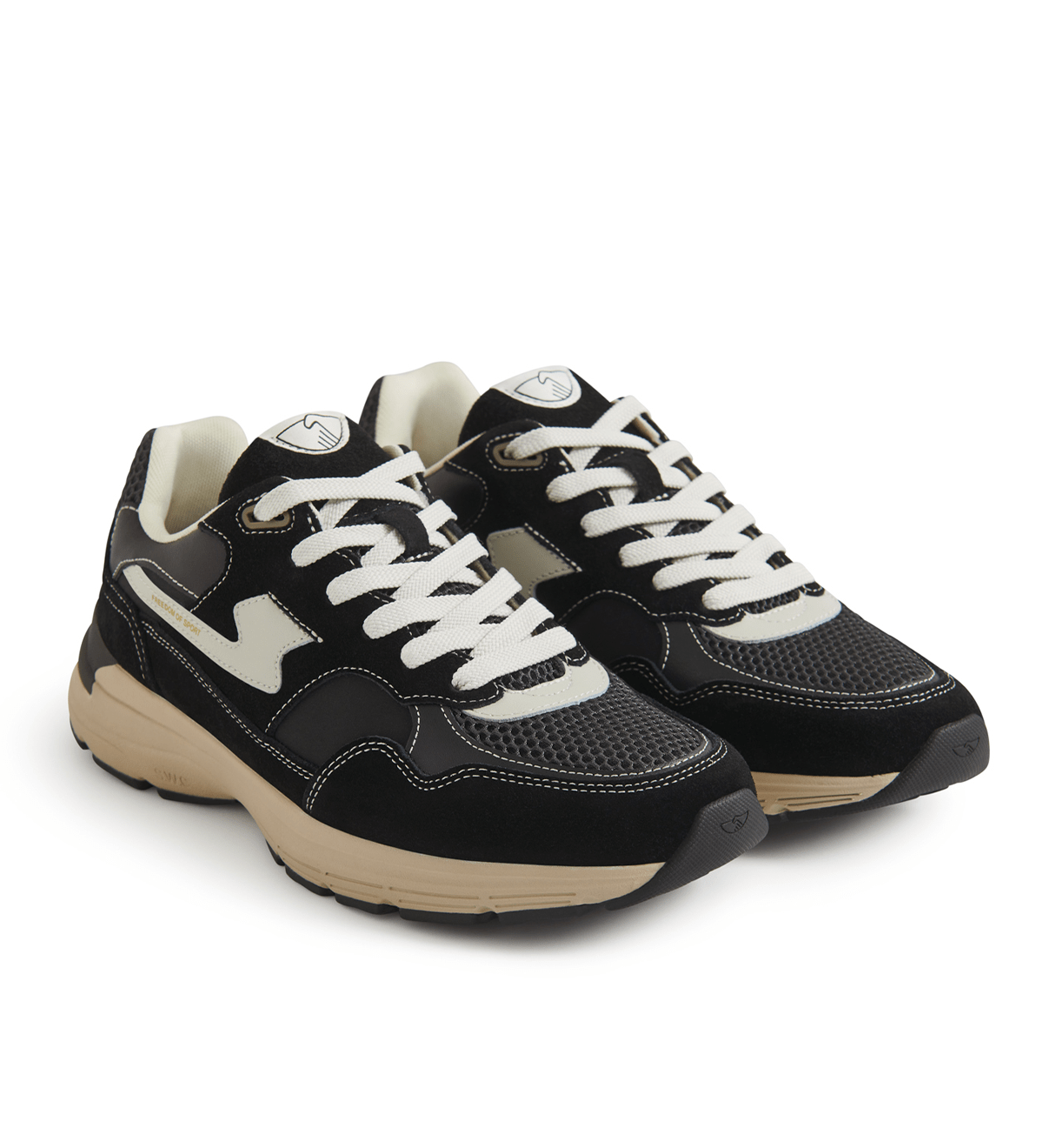 Amiel S - Strike Suede Mix Black - LIKELIHOOD