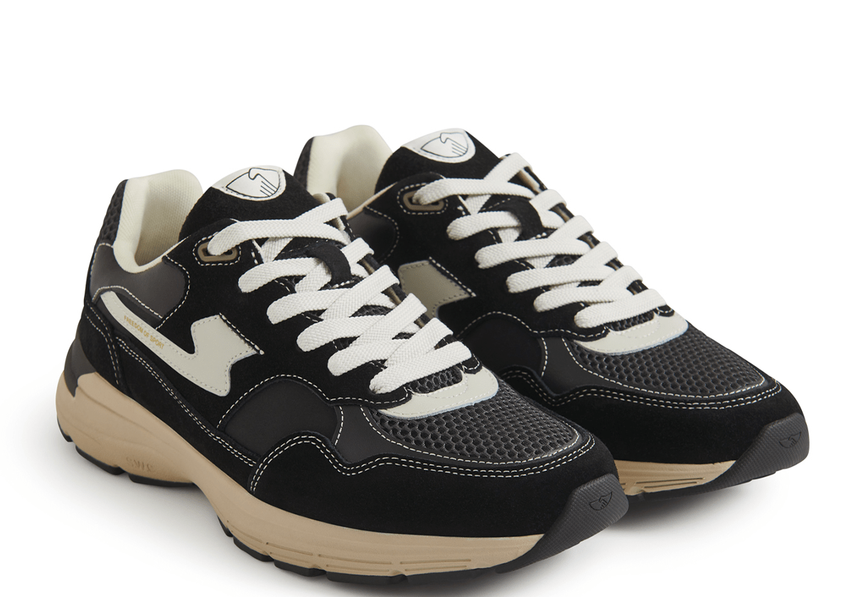 Amiel S - Strike Suede Mix Black - LIKELIHOOD