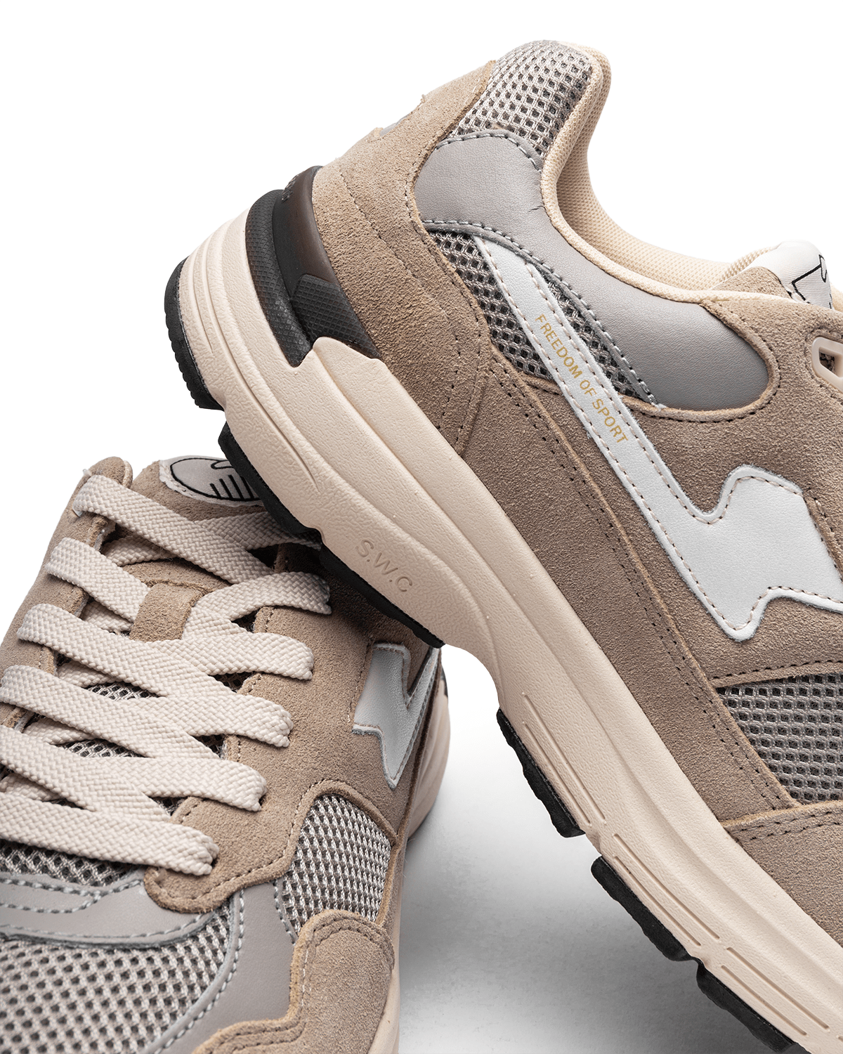 Amiel S - Strike Suede Mix LT.Grey - LIKELIHOOD