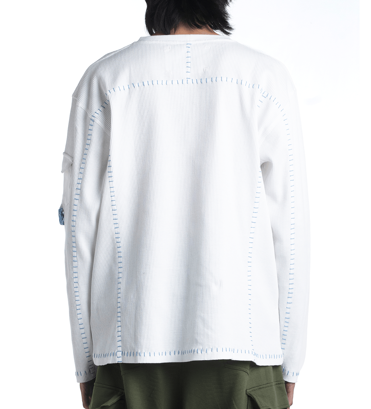 Artisan Map Long Sleeve Tee White - LIKELIHOOD