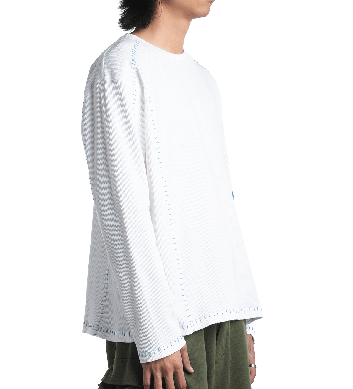 Artisan Map Long Sleeve Tee White - LIKELIHOOD