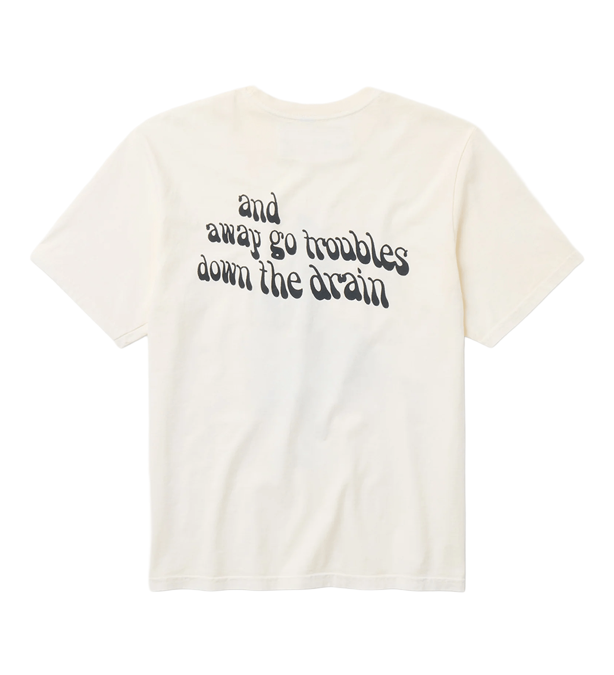 Away Go Trouble T-Shirt Bone - LIKELIHOOD