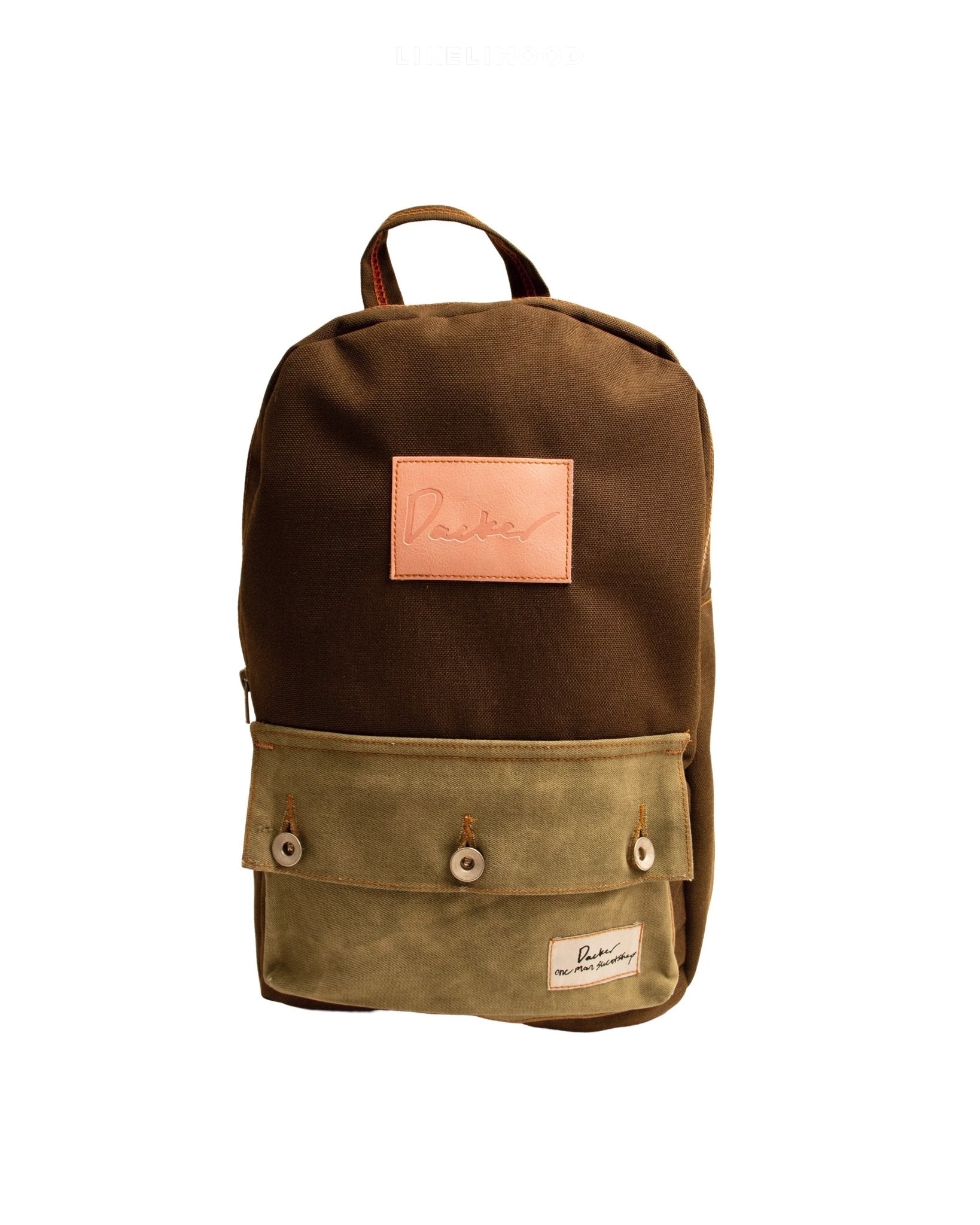 Backpack Brown/Green - LIKELIHOOD