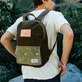 Backpack Brown/Green - LIKELIHOOD