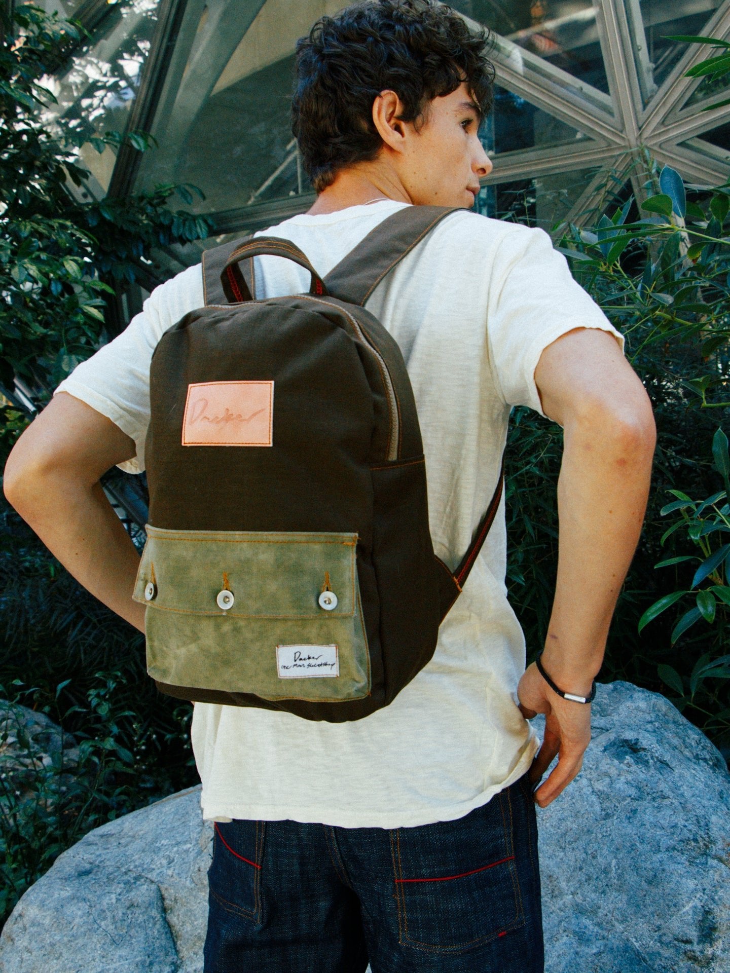 Backpack Brown/Green - LIKELIHOOD