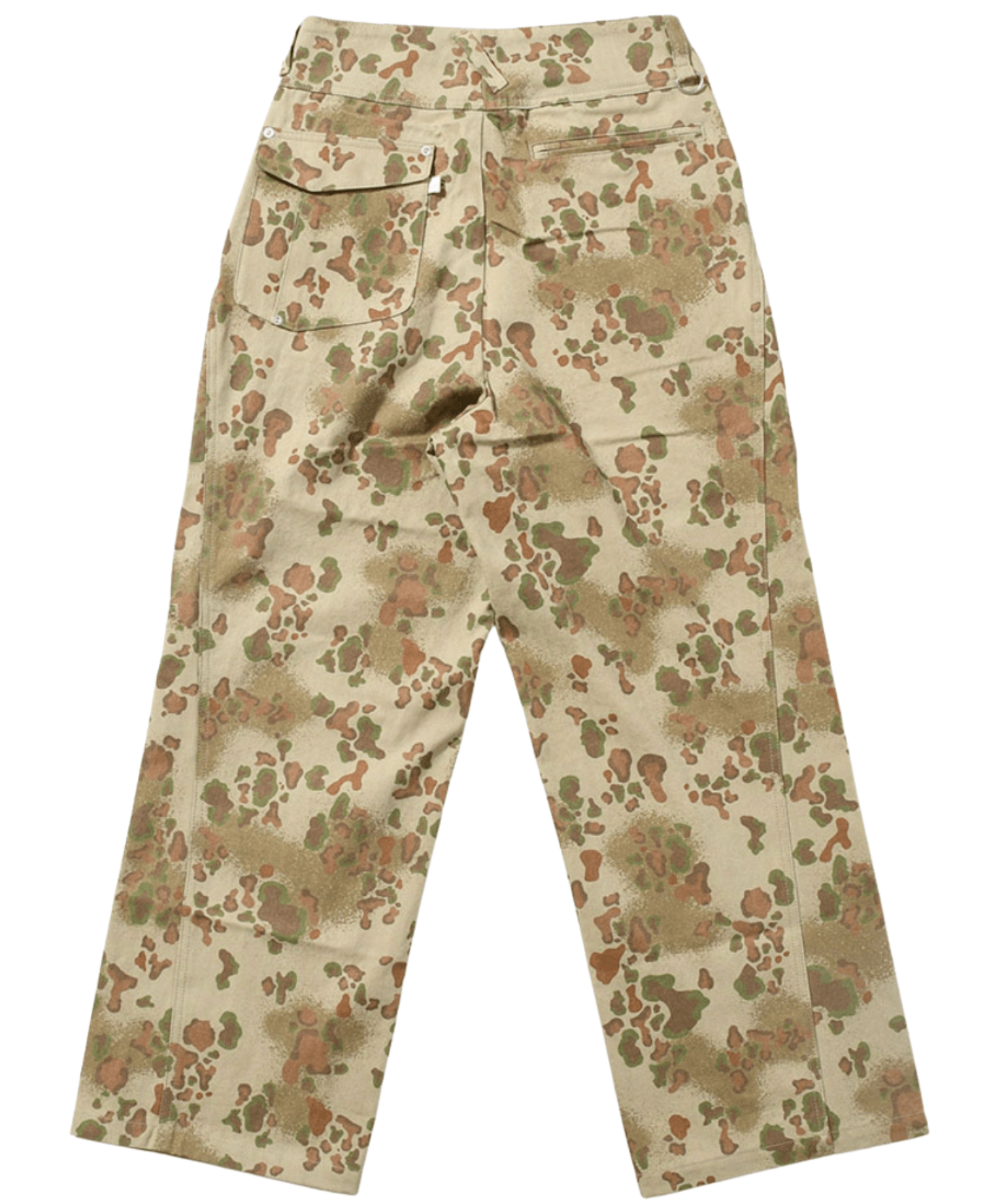 Baggy Chino Pants Olive Camo - LIKELIHOOD