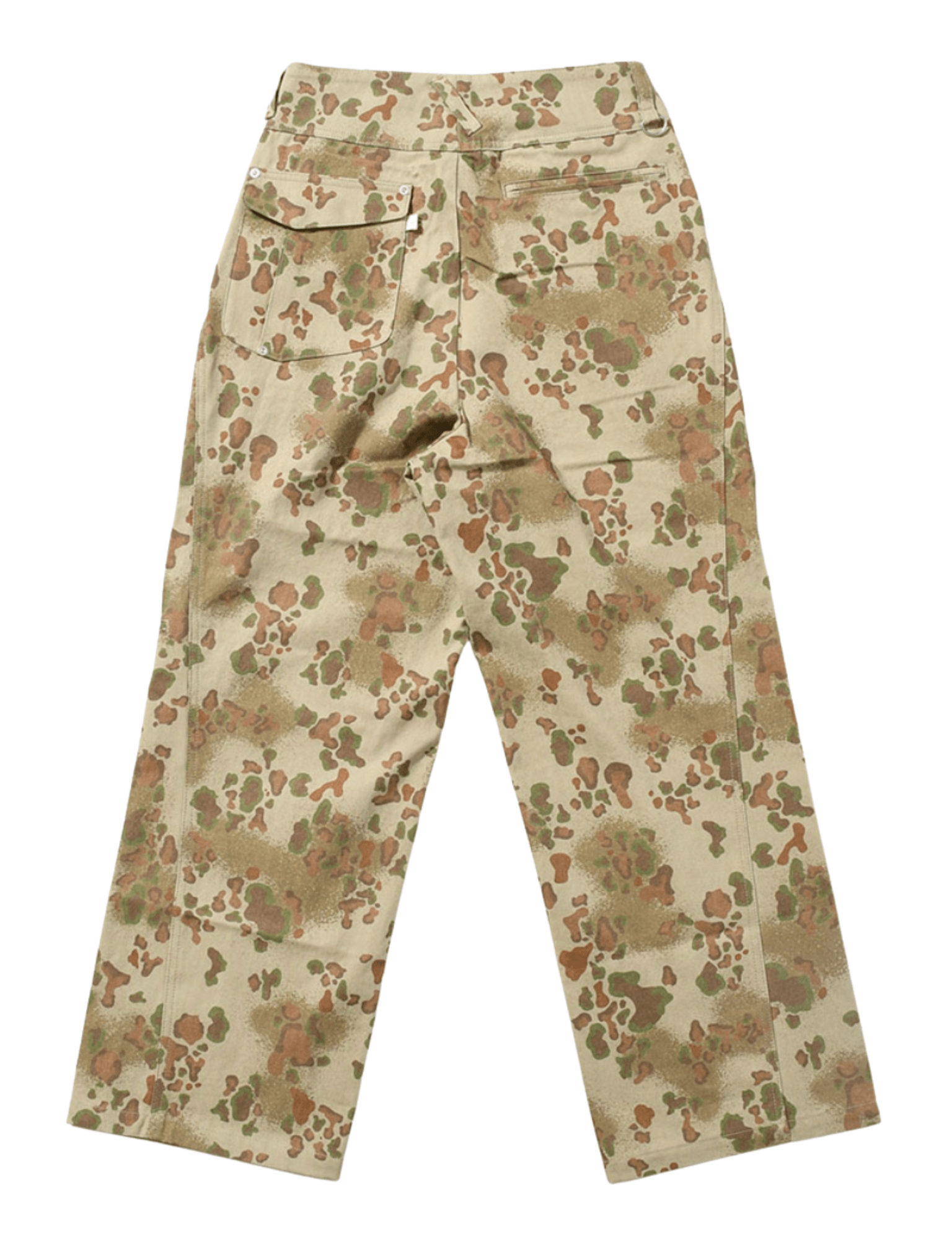 Baggy Chino Pants Olive Camo - LIKELIHOOD
