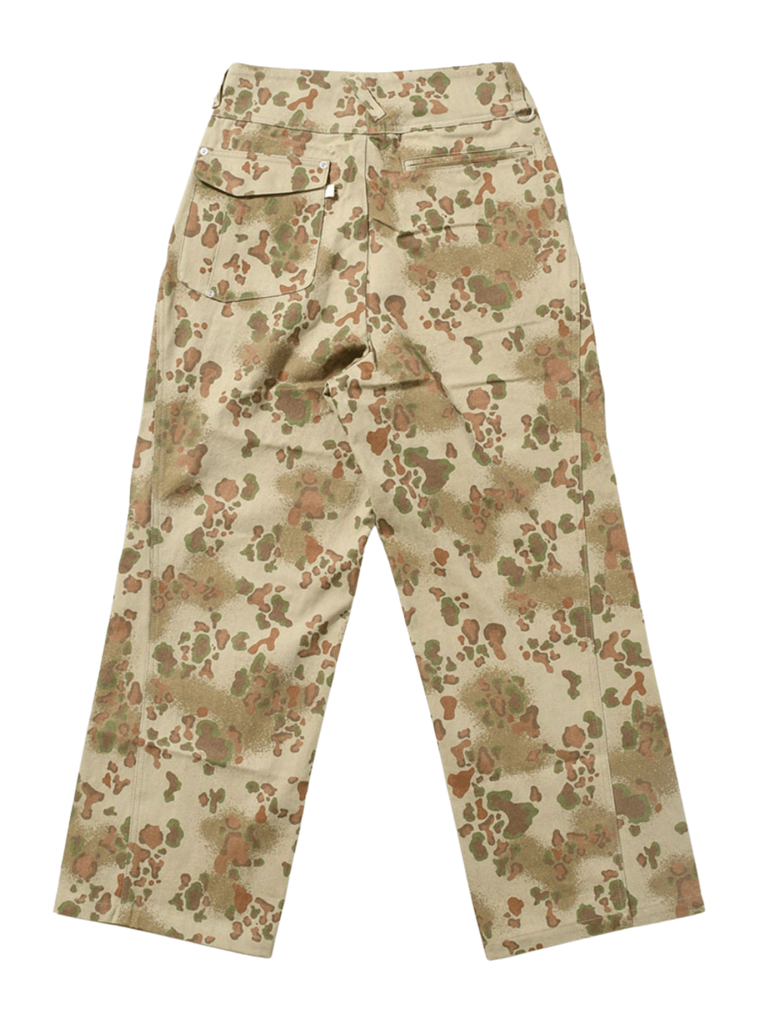 Baggy Chino Pants Olive Camo - LIKELIHOOD