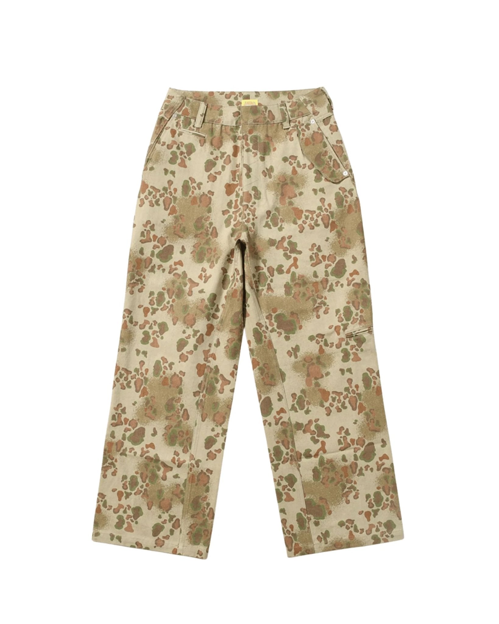 Baggy Chino Pants Olive Camo - LIKELIHOOD