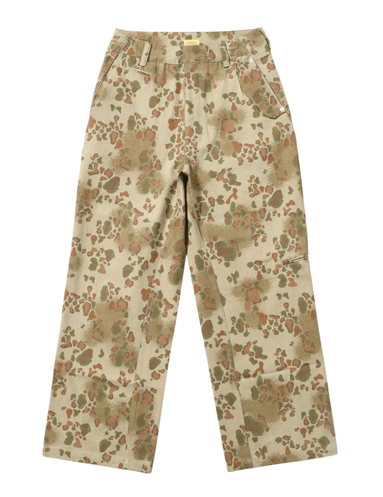 Baggy Chino Pants Olive Camo - LIKELIHOOD