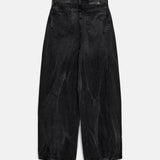 Baggy Denim Jeans 32 Black Vein - LIKELIHOOD