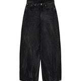 Baggy Denim Jeans 32 Black Vein - LIKELIHOOD